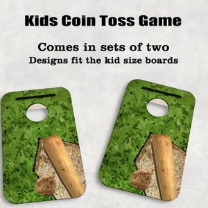 DIGITAL FILE Baseball Coin Toss Game Digital Design for Sublimation