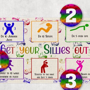 DIGITAL FILE Get your Sillies out activity mat    Digital Design for Sublimation