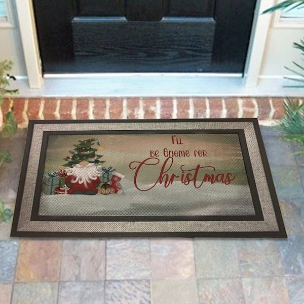 Christmas Door Mat Etsy