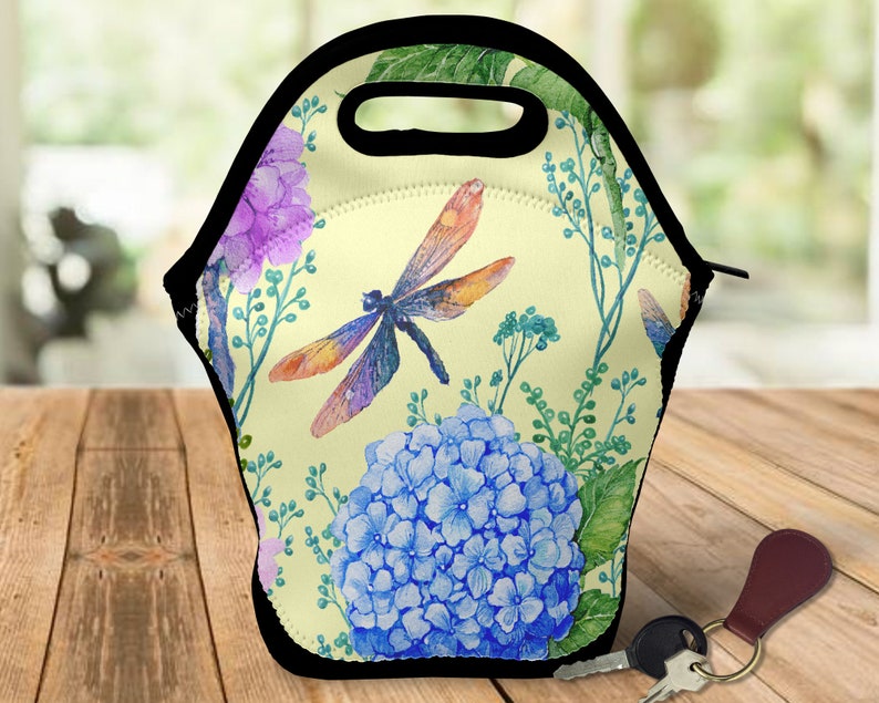 Dragonfly Lunch Tote Digital Design for Sublimation Etsy