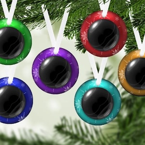 DIGITAL FILE Snowflake Round Globe Look Round Bundle Digital Design for Sublimation