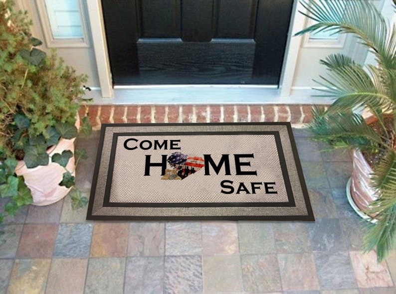 Military Home Safe Door Mat Digital Design for Sublimation Etsy