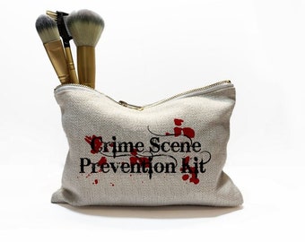 DIGITAL FILE Crime Scene Cosmetic Bag  Digital Design for Sublimation