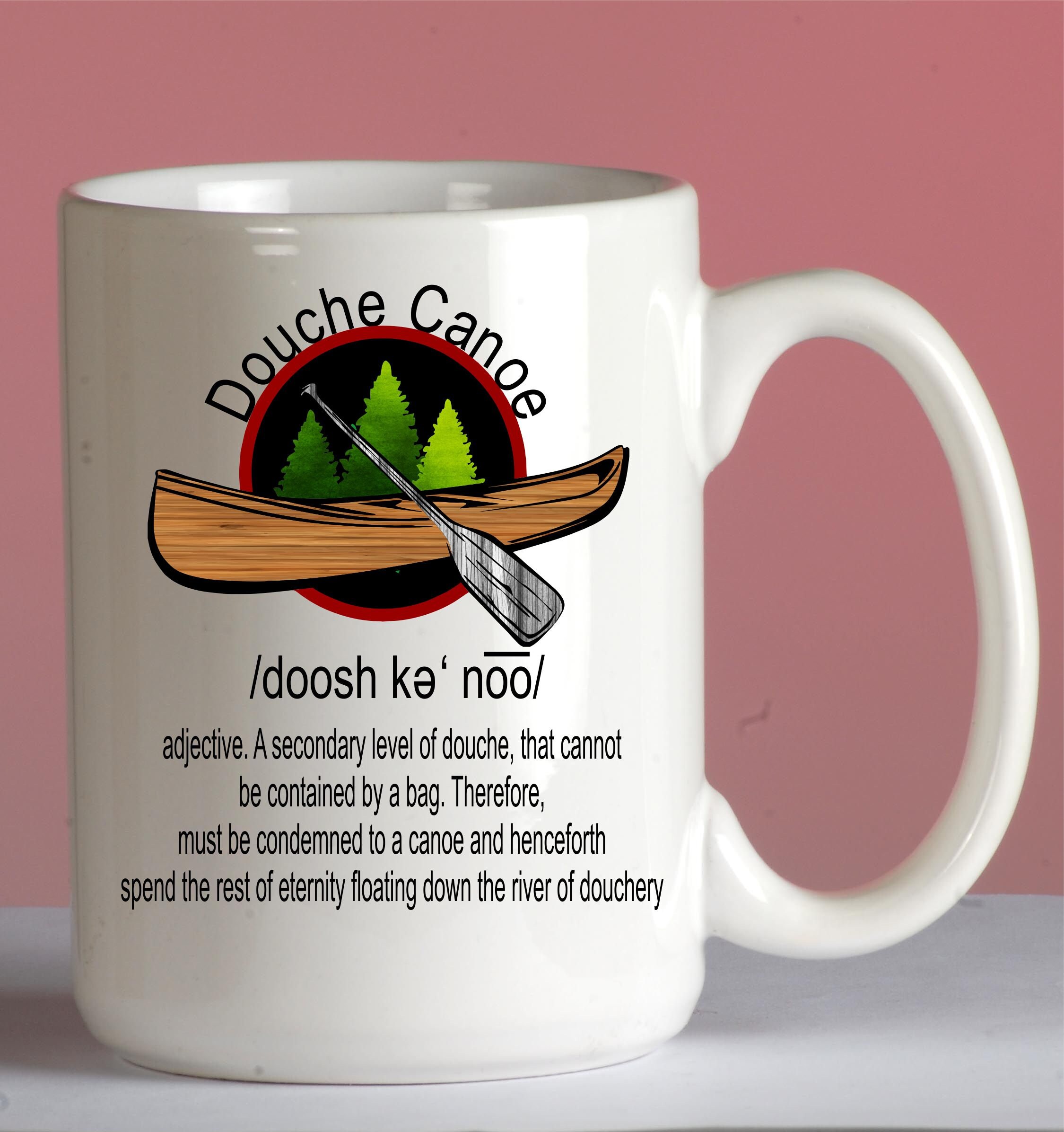 Douche Canoe Mug Diseño digital para sublimación Etsy España