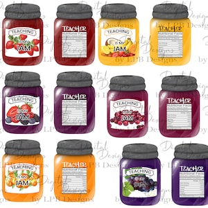 DIGITAL FILE Teaching is my Jam  Bundle  Mason Jar  keychain holder Digital Design for Sublimation