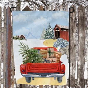 DIGITALE DATEI Weihnachten Kommen Nach Hause Flagge Digitales Design für Sublimation