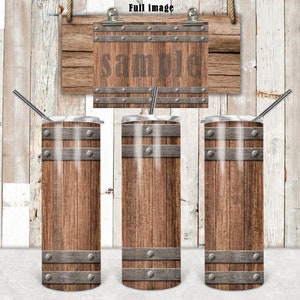 DIGITAL FILE Barrel  20 oz Skinny Tumbler with straight file only  Digital Design for Sublimation