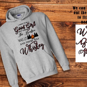DIGITAL FILE Good Girl Whiskey, Beer, Wine or Alcohol    Digital Design for Sublimation