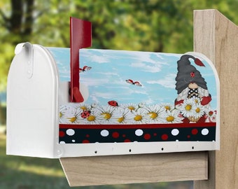 DIGITALE DATEI Marienkäfer Gnom Mailbox Flag Digitales Design für Sublimation