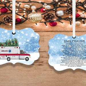 DIGITAL FILE Fire, Police and Ems   Benelux Ornament Digital Design  Sublimation