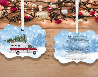 DIGITAL FILE Fire, Police and Ems   Benelux Ornament Digital Design  Sublimation