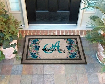 ARCHIVO DIGITAL Bonito en alfombrilla verde azulado Diseño digital para sublimación