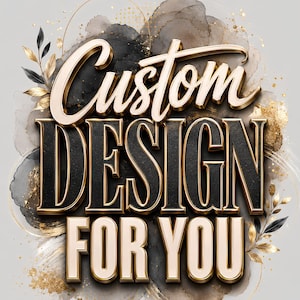 Diseño personalizado a medida, descarga digital en formato PNG, JPG, SVG, PDF, archivo de impresión para sublimación y DTF, diseño artístico personalizado.
