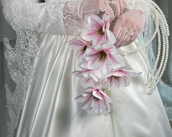 Handcrafted Designer Bridal Bouquet: One-of-a-Kind Fairytale Flowers