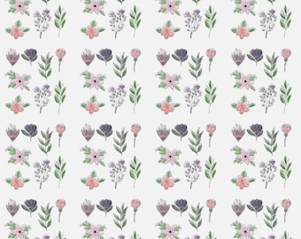 Blumiges niedliches pinky schlichtes Muster