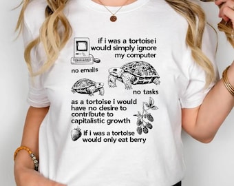 Funny Tortoise PNG SVG | If I Was A Tortoise Meme Design | Retro Turtle Sublimation File | Digital Download .