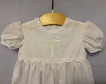 Heirloom Girl's Christening Dress and Bonnet