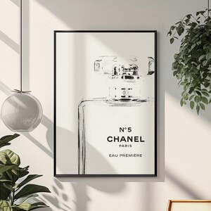 Chanel No5 Art - Etsy