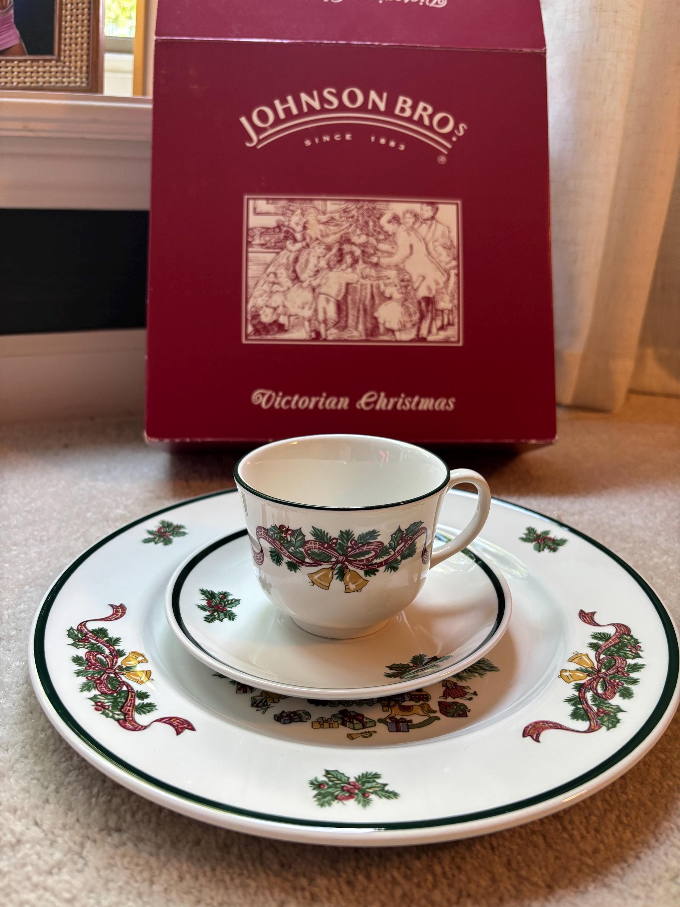 Johnson Brothers Christmas Dinner Set - Etsy