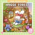 Hygge Forest Coloring Book, 40 Cute Woodland Animal Pages, Forest Adventures, Relaxing Printable PDF, Instant Download for Adults & Teens product logo