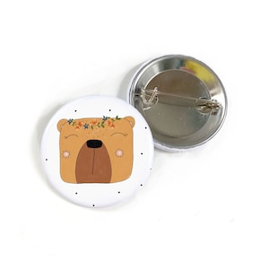 Knapp "Björn" I Märke I Nål I