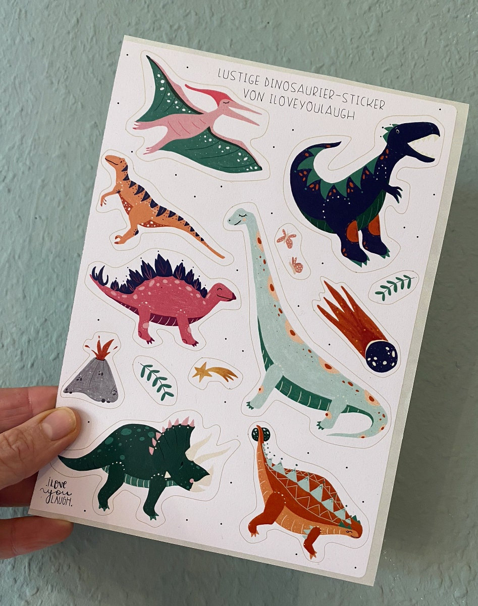 Adesivi Auto In Vinile "alimentato Dinosauri Riciclati - Foto 9