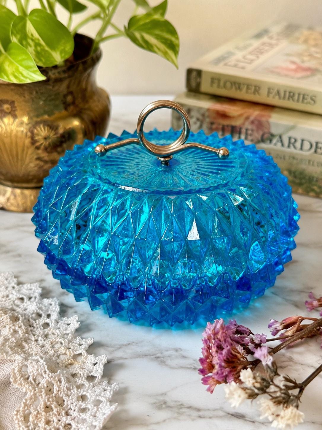 Indiana Glass Box - Etsy