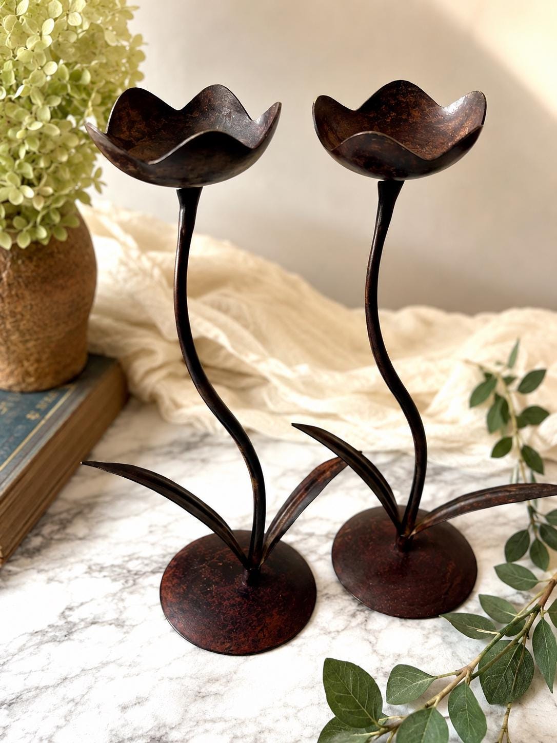 Tulip Candle Holder - Etsy