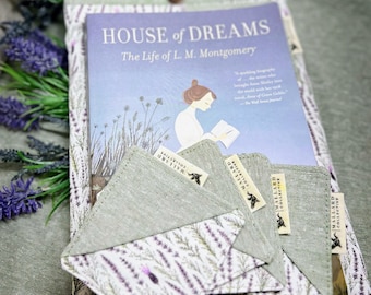 Fabric Corner Bookmark | Handmade Book Page Marker | Reader Gift | Book Lover Gift