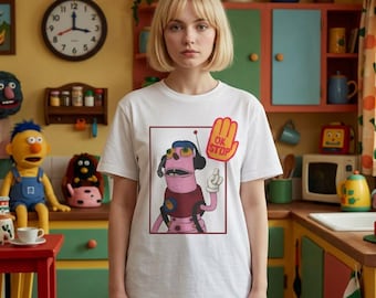Camiseta unisex Softstyle DHMIS Ok STOP - Con Warren el Águila