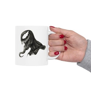 Taza de cerámica con diseño de Spiderman y Venom (325 ml) imagen 8
