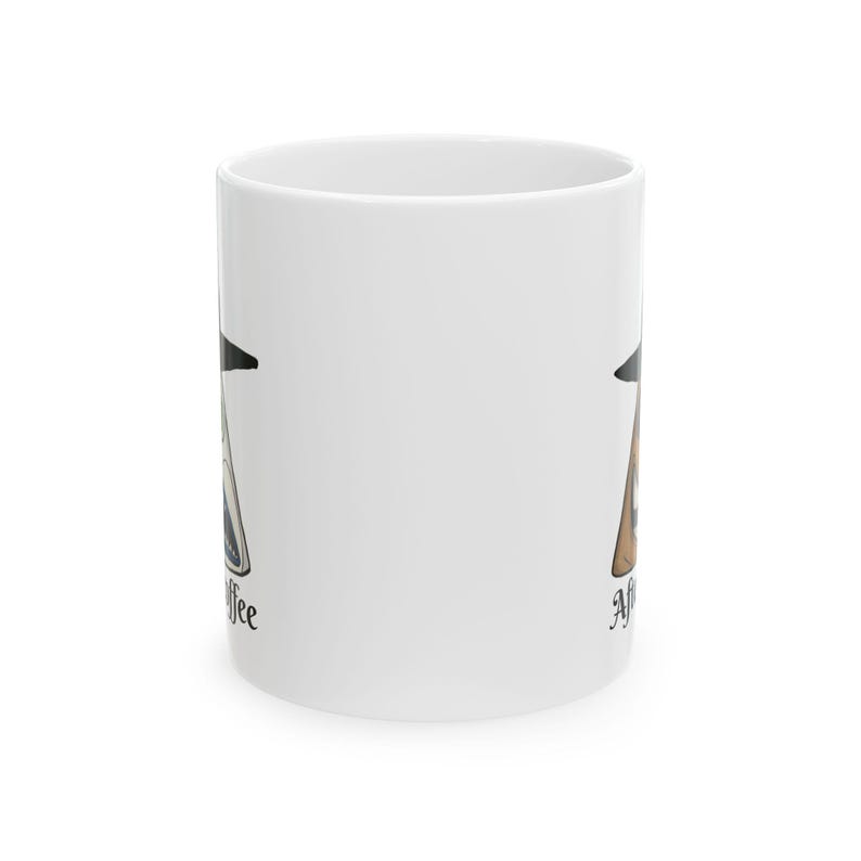 Mug Mr. Mayor en céramique, oeuvre d'art originale (11 oz) 2 faces ! image 7