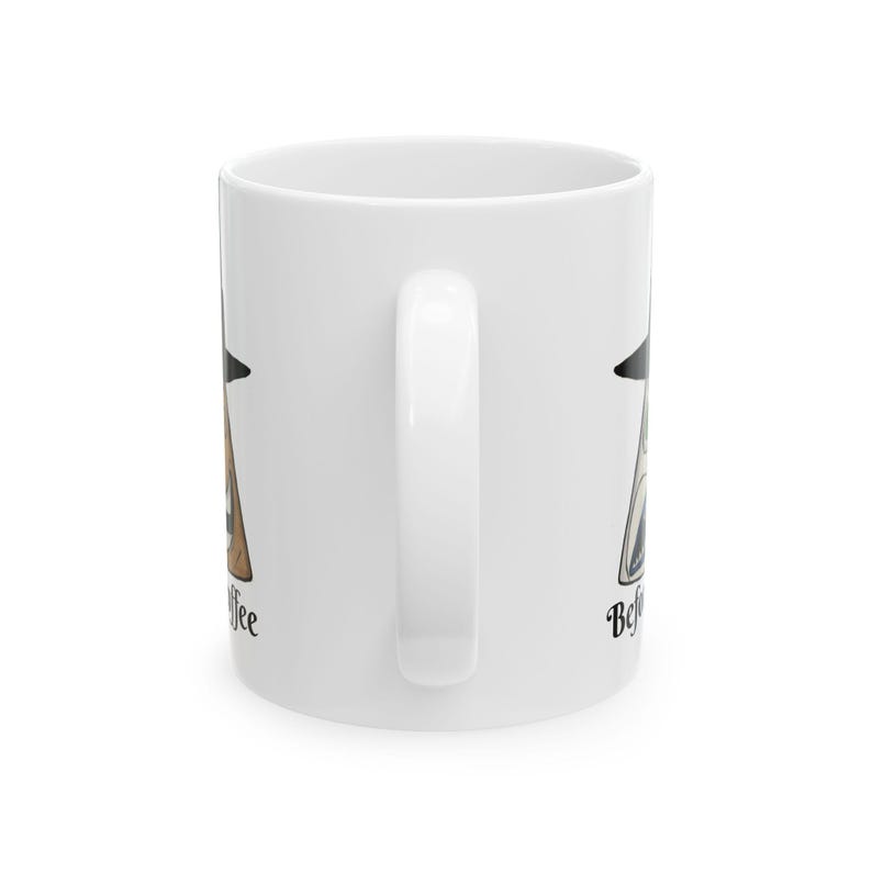 Mug Mr. Mayor en céramique, oeuvre d'art originale (11 oz) 2 faces ! image 8