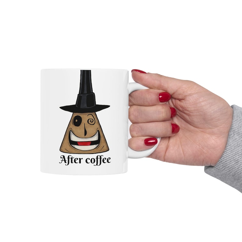 Mug Mr. Mayor en céramique, oeuvre d'art originale (11 oz) 2 faces ! image 6