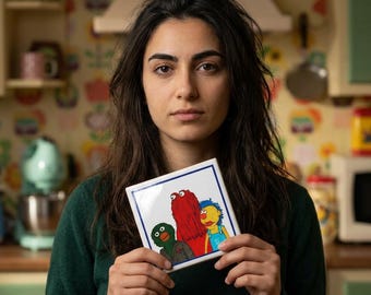 DHMIS Keramik Untersetzer - Original Kunst!