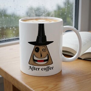 Mug Mr. Mayor en céramique, oeuvre d'art originale (11 oz) 2 faces ! image 3