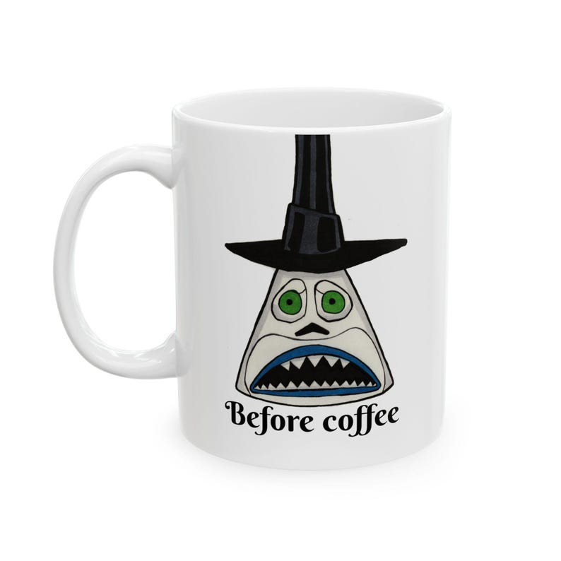 Mug Mr. Mayor en céramique, oeuvre d'art originale (11 oz) 2 faces ! image 4