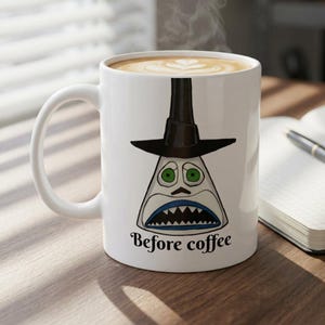 Mug Mr. Mayor en céramique, oeuvre d'art originale (11 oz) 2 faces ! image 2