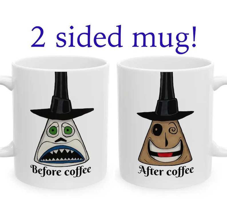 Mug Mr. Mayor en céramique, oeuvre d'art originale (11 oz) 2 faces ! image 1