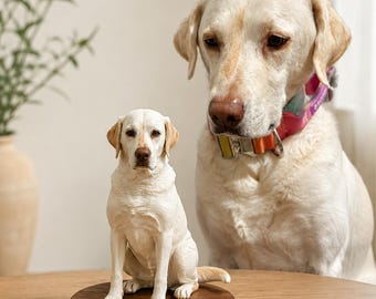 Individuelle Haustierfigur nach Foto, personalisierte Hundestatue, 3D-Haustierporträt, Erinnerungsgeschenk für Haustiere, individuelle Hundeskulptur, Geschenk für Hundeliebhaber
