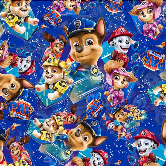 Paw Patrol Wrapping Paper Paw Patrol Gift Wrap Paw Patrol Etsy