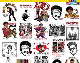 70+ Romantic Tour PNG Bundle | Retro R&B, Bootleg Rap Tee Graphics (Digital Download)
