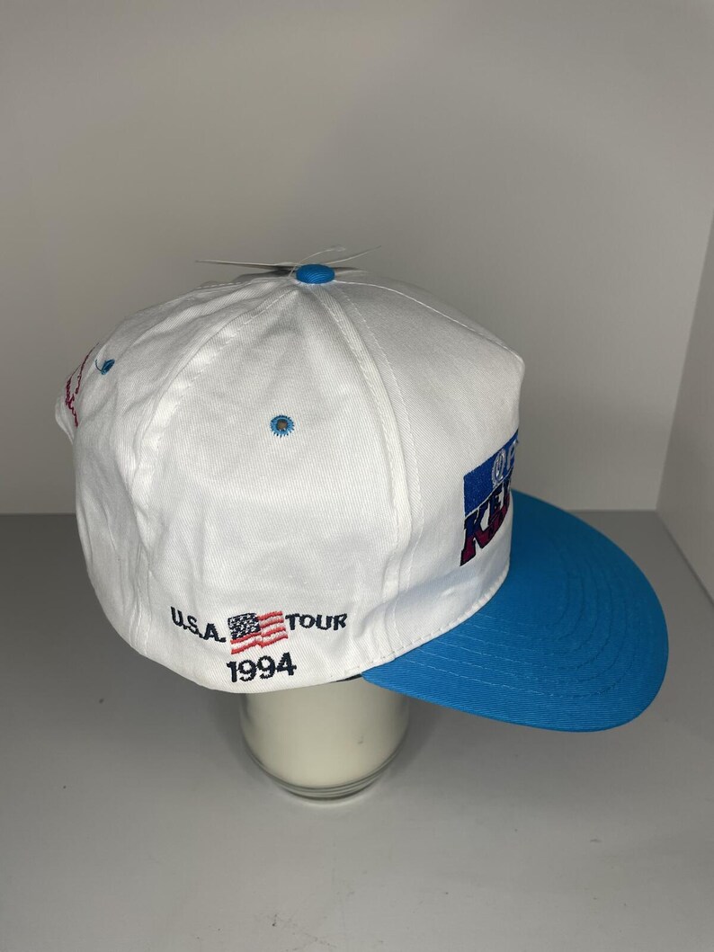 Vintage des années 90 NHRA Racing Pioneer Keystone Reading PA Snapback NWT image 3