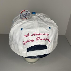 Vintage des années 90 NHRA Racing Pioneer Keystone Reading PA Snapback NWT image 2