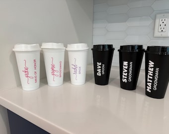 Tazze da caffè personalizzate - per feste di addio al nubilato, bomboniere, regalo