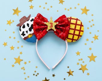 Personalized age Toy Story ears