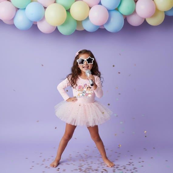 Kpop Demon Hunter Birthday Leotard K Pop Demon Hunters Tutu Leotard Dress, K Pop Birthday Dress
