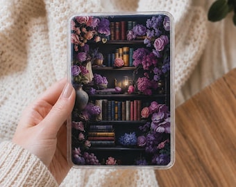 Floral E-Reader / Kindle Insert | Magical Library Design (Physical Insert)