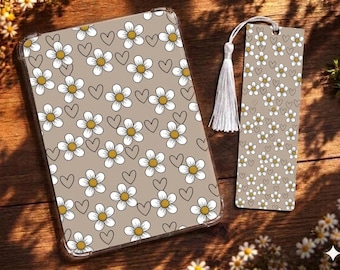 Daisy E-Reader / Kindle Insert | Matching Bookmark + Sticker Sheet (Precut) Add Ons
