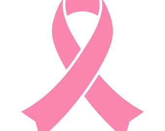 Cinta de concientización SVG, Cinta SVG, Cinta de concientización sobre el cáncer SVG, Cinta rosa de concientización SVG, Cáncer de mama SVG, Imágenes prediseñadas, Descarga instantánea